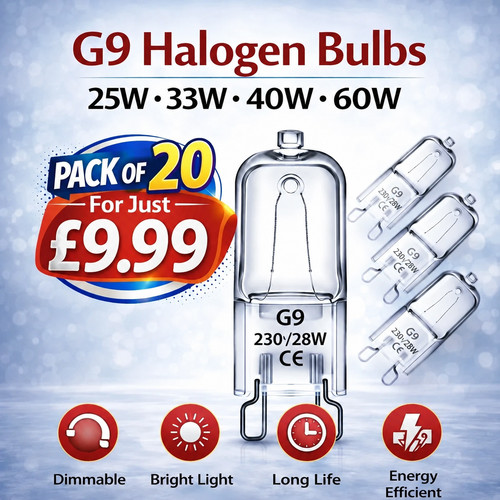 Halogen bulbs capsule - g9,