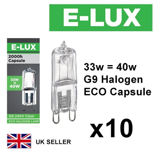 10x 33w 40w lux dimmable - 33w=40w, e-lux
