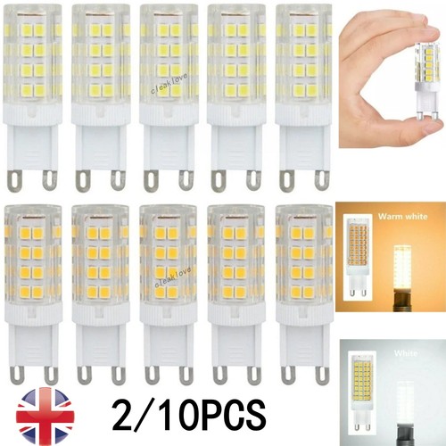 10x led bulb cool warm - g9,