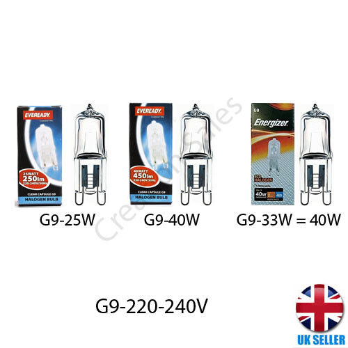 25w 40w 33w - g9,