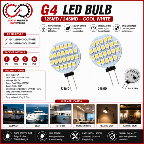 Caravan boat led bulb 12smd - boat,