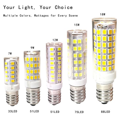E14 led corn bulb 12w - led, 7w