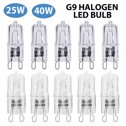 20x halogen bulbs 25w - g9,