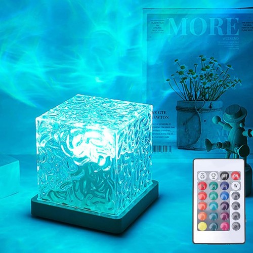 Cube northern lights - lights, water
