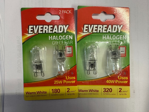 New eveready 25w 40w - ,