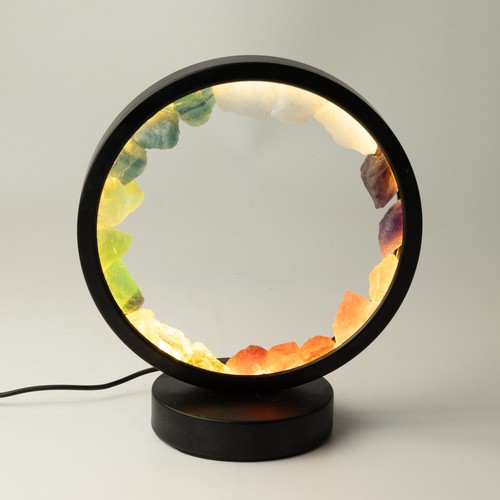 Chakra gemstone halo lamp - chakra,