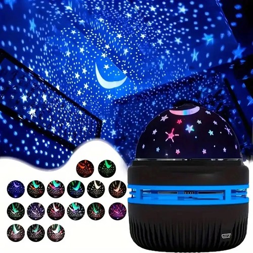 Rotating led galaxy - rotating,