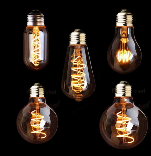 E27 b22 spiral led - b22, retro