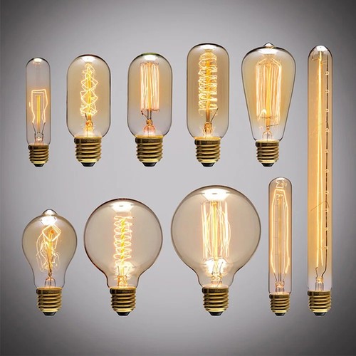 Antique style edison - style,