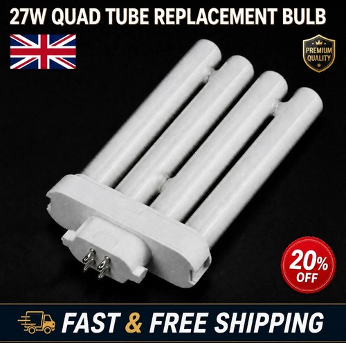 27w pin quad tube energy - 4-pin,