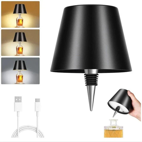 Wireless bottle lamp led - led, wine