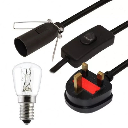 Salt lamp replacement - lamp, cable