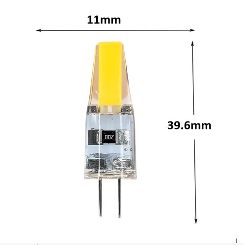 10x led cob bulbs - g4,