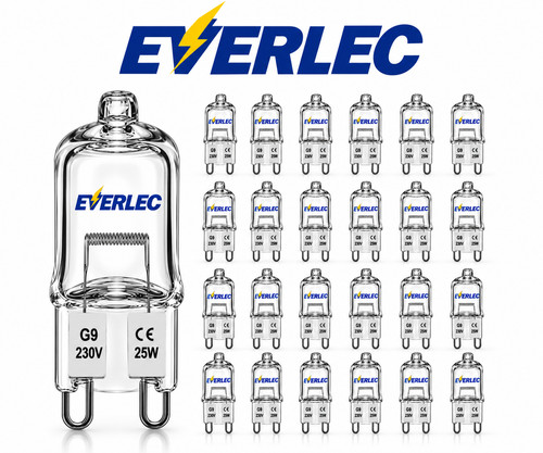 25w halogen bulbs lamp - g9,