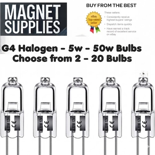Halogen bulbs 10w 20w - g4,